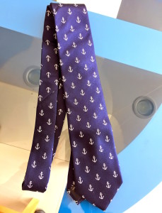 Necktie anchor silk neck ties custom made in Dubai UAE